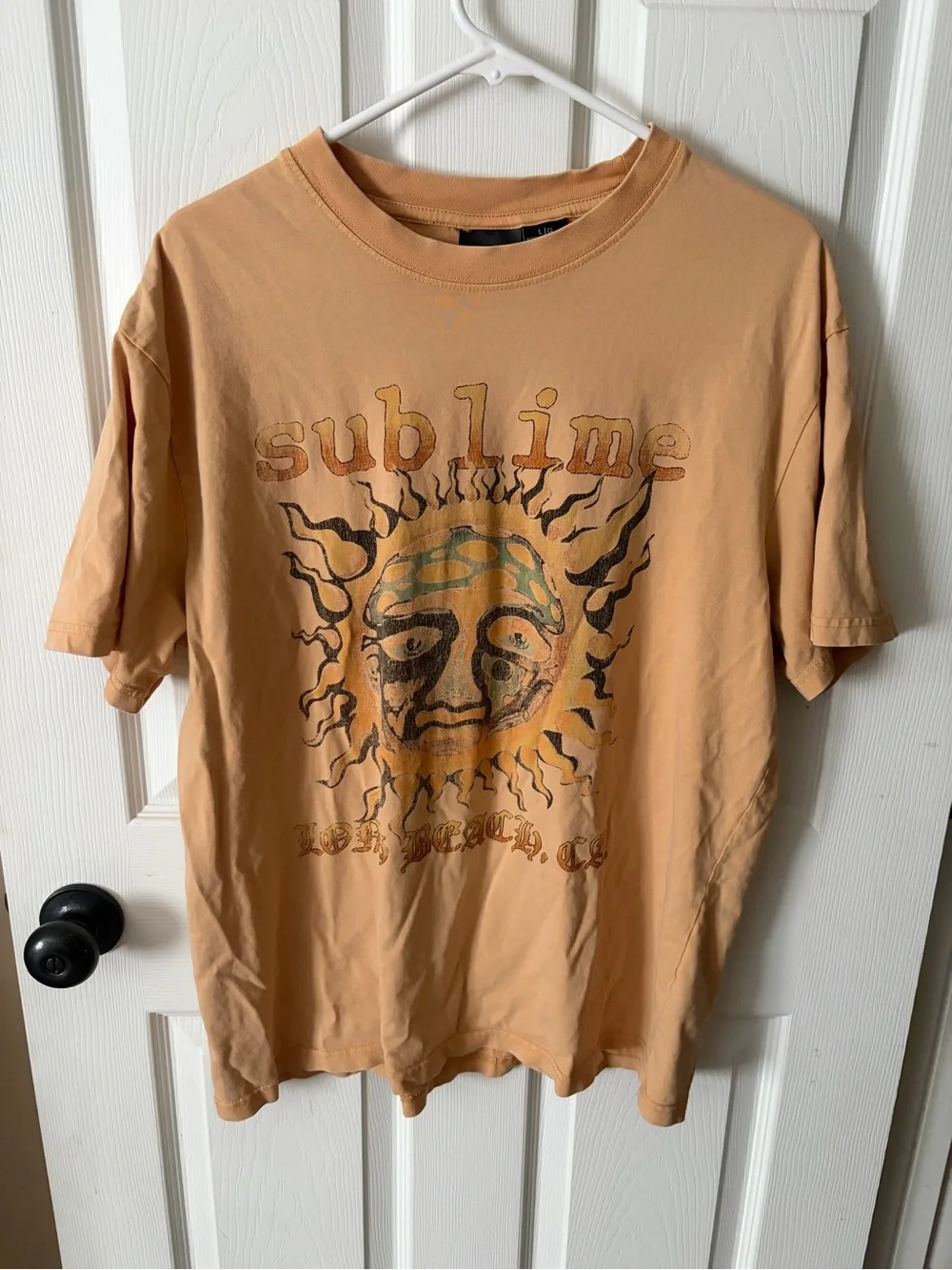 Sublime Graphic Band Short Sleeve Tee Shirt Adult Size Large